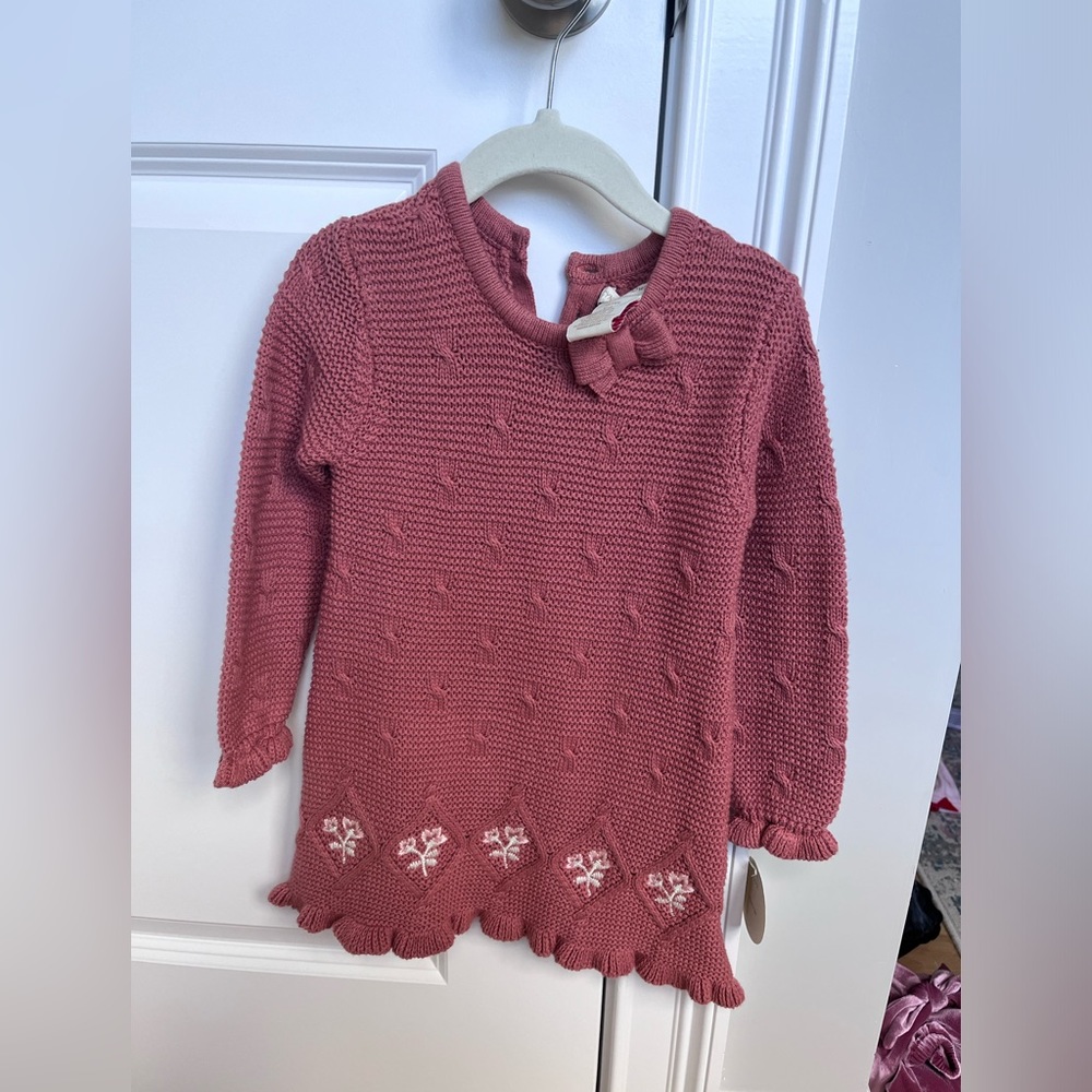 Baby girls knit dress
